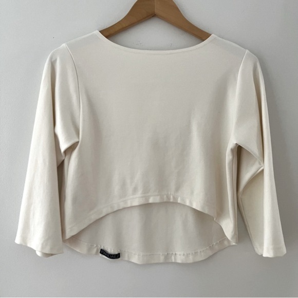 PARIDAEZ Women’s Original IBIS 2 in 1 Top 3/4 Sleeves Cream XS/ S - Picture 1 of 16